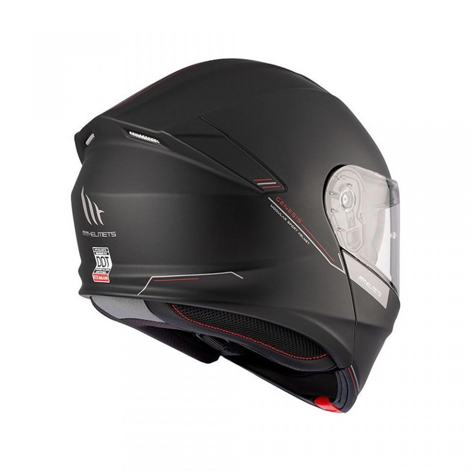 Casque moto modulable P/J MT HELMETS Genesis SV noir mat Taille XL 61-62cm Neuf