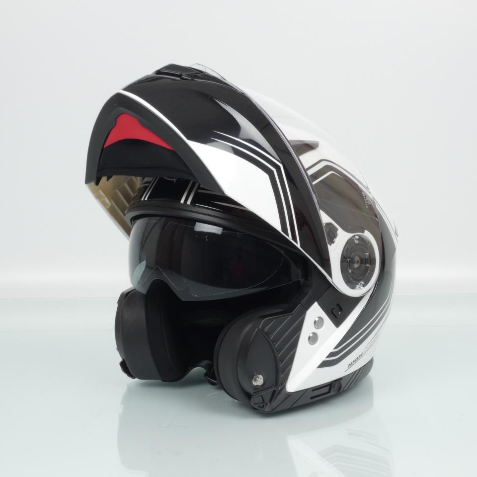 Casque pour moto modulable One Outline 2.0 blanc noir homme femme Taille XL 62cm Neuf