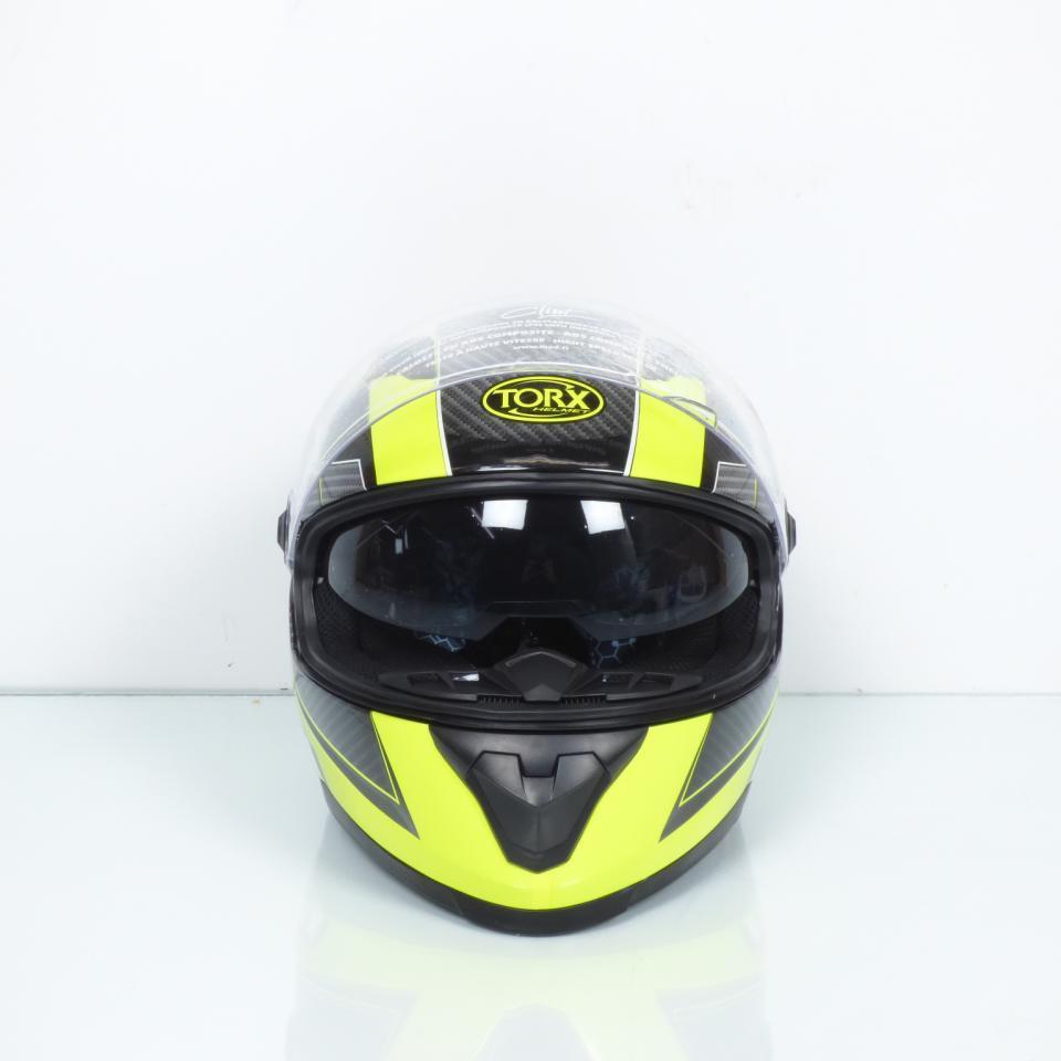 Casque intégral Torx pour Deux Roues Torx Taille XS Clint 813 jaune / 53-54cm Neuf