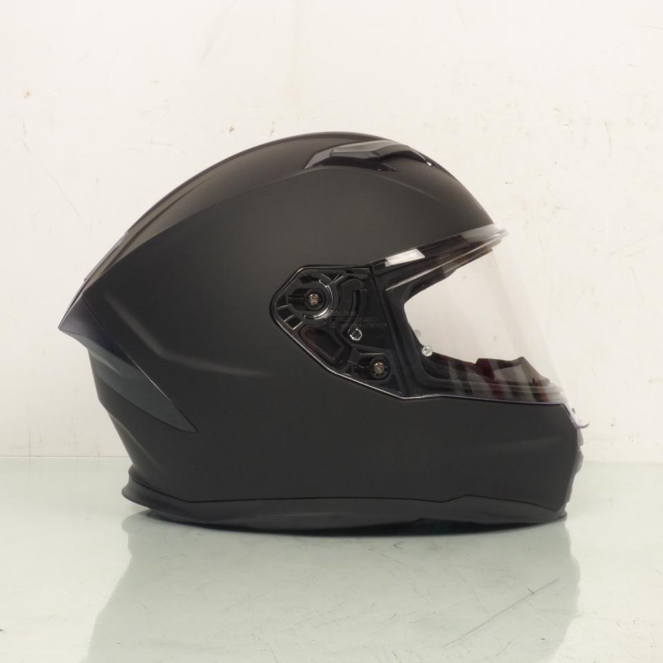 Casque intégral noir mat Taille S 55-56cm pour homme femme Eight VENGE R S442