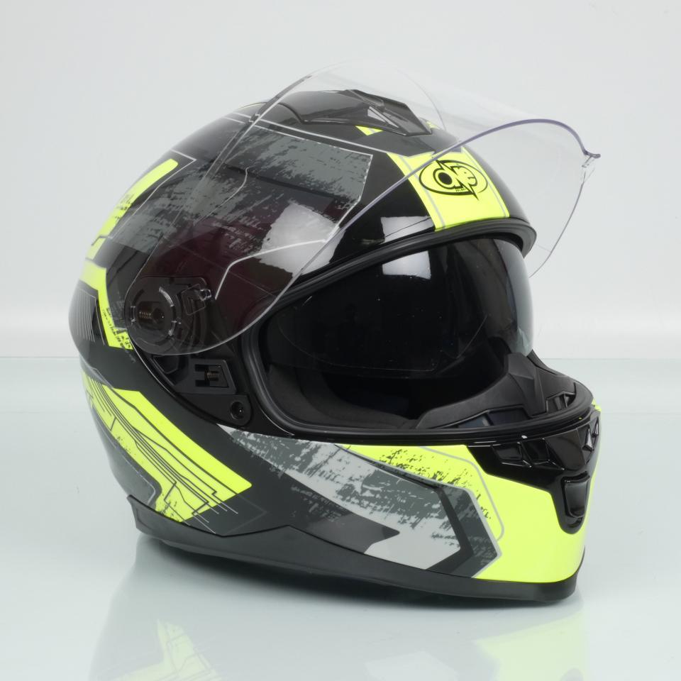 Casque intégral One CR7 Evolution jaune homme / femme Taille S 55-56cm pour moto Neuf