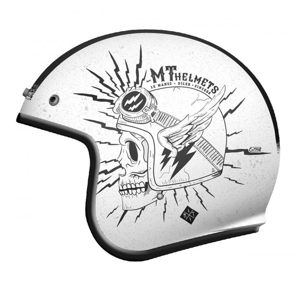 Casque jet MT HELMETS pour Auto 61 à 62 cm Neuf