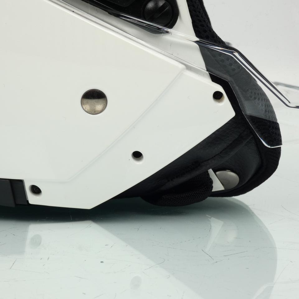 Casque jet Osone S760 blanc brillant Taille S 55-56cm pour moto scooter Neuf