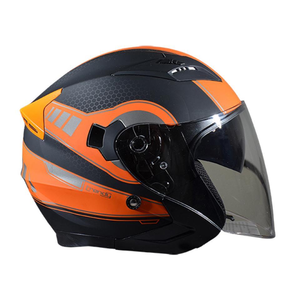 Casque jet TRENDY pour Moto Yamaha 125 YZ 1994 à 2003 Neuf