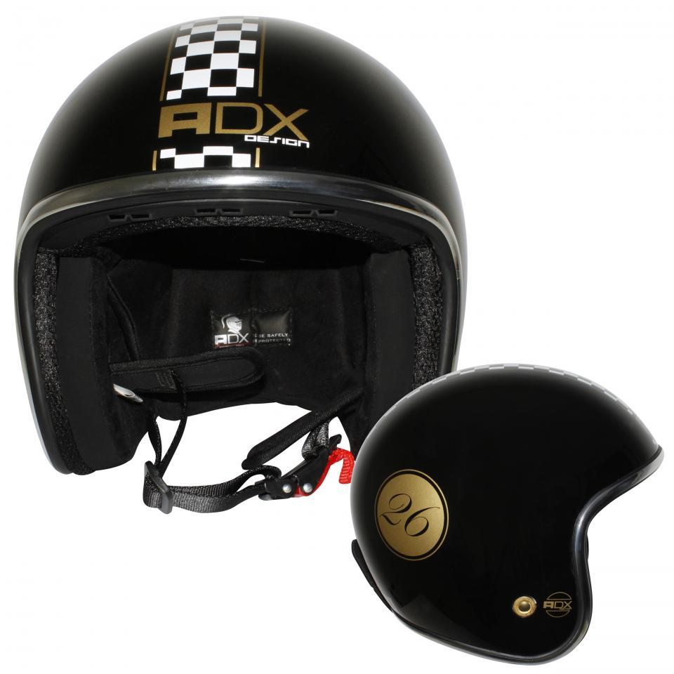 Casque jet ADX pour Moto 53 à 54cm Neuf