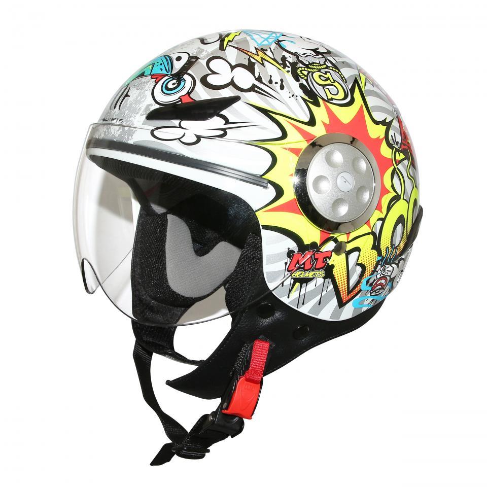 Casque jet MT HELMETS pour Auto 49 à 50cm Neuf