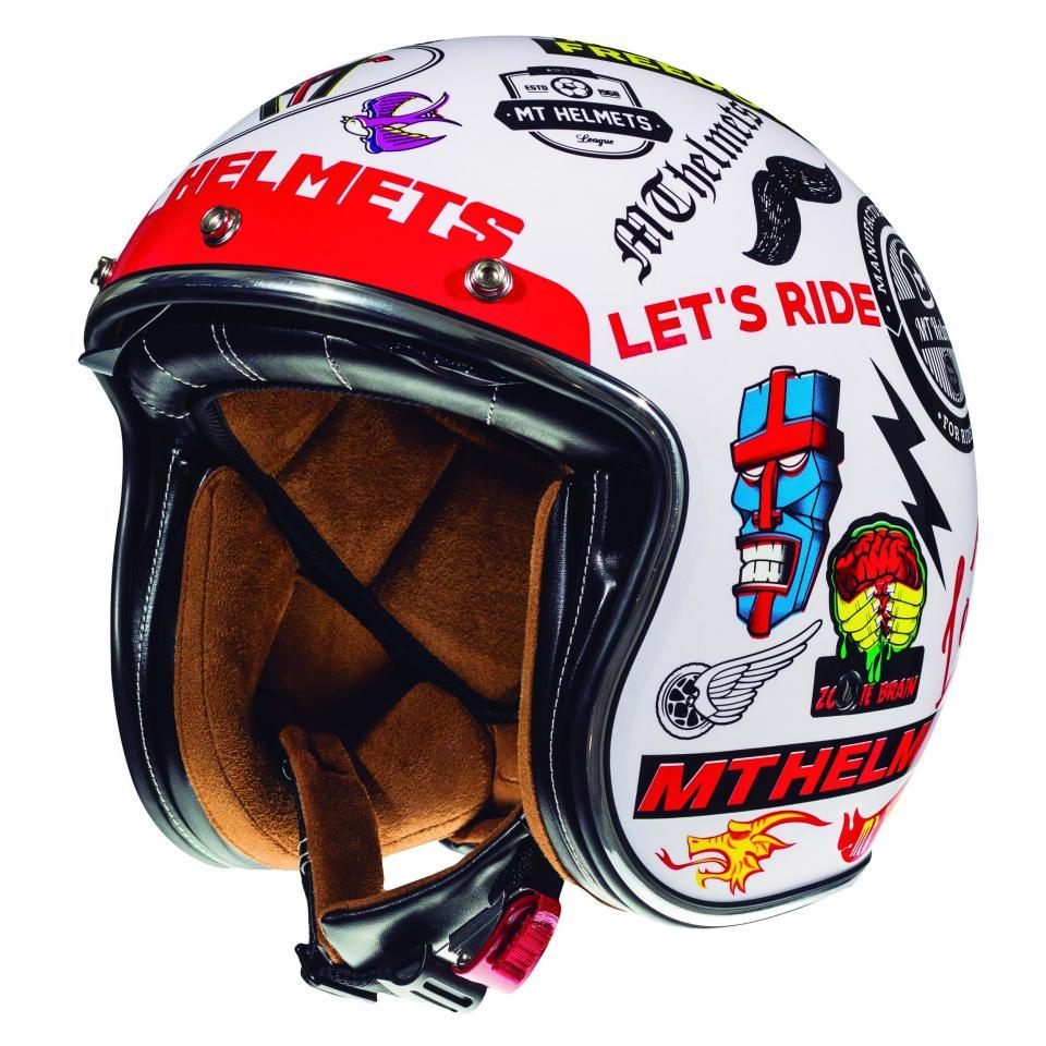 Casque jet MT HELMETS pour Auto 53 à 54cm Neuf