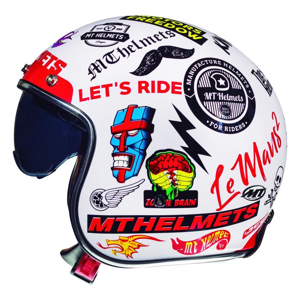 Casque jet MT HELMETS pour Auto 55 à 56cm Neuf