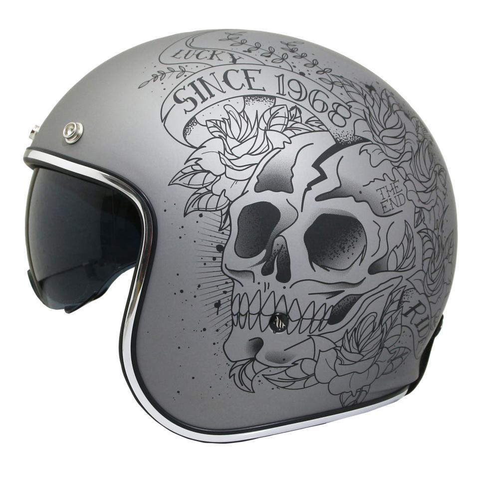 Casque jet MT HELMETS pour Auto 53 à 54cm Neuf