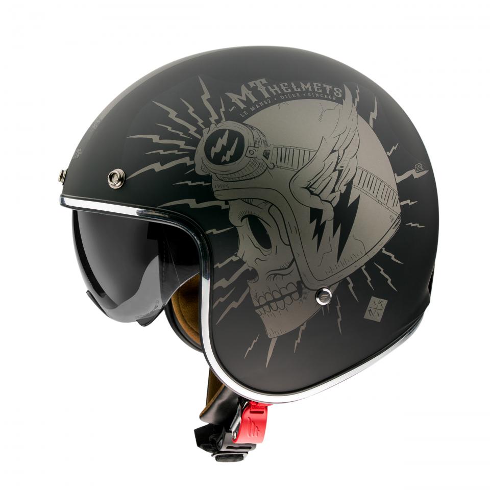 Casque jet MT HELMETS pour Auto 55-56 cm Neuf