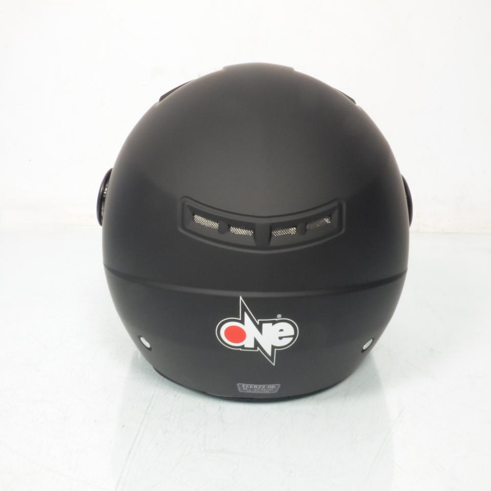 Casque jet One Nero Opaco pour homme / femme Taille M 57-58cm scooter moto Neuf
