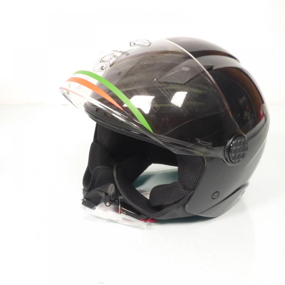 Casque jet VITO HELMETS pour homme / femme MT Helmets Taille XL VITO HELMET JET UNO NOIR Neuf