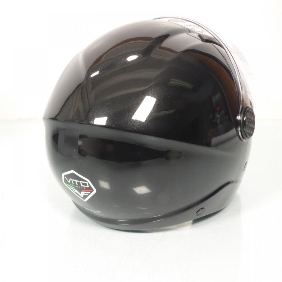 Casque jet VITO HELMETS pour homme / femme MT Helmets Taille XL VITO HELMET JET UNO NOIR Neuf