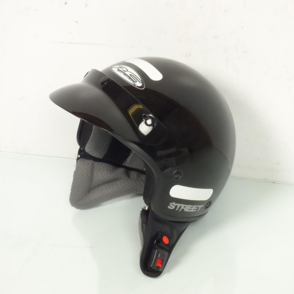 Casque jet RC Helmets pour Deux Roues RC Helmets Taille XL 61cm / STREET noir Neuf en destockage