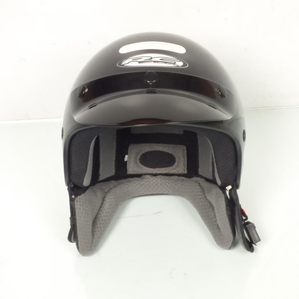 Casque jet RC Helmets pour Deux Roues RC Helmets Taille XL 61cm / STREET noir Neuf en destockage