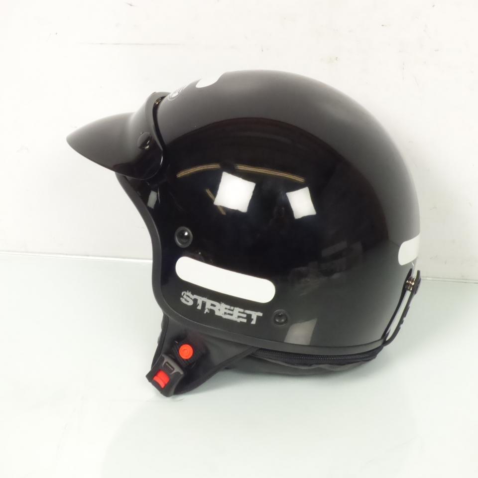 Casque jet RC Helmets pour Deux Roues RC Helmets Taille XL 61cm / STREET noir Neuf en destockage