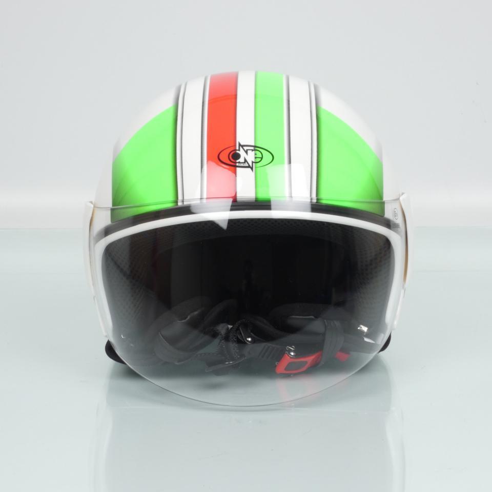 Casque jet One Micro Italy pour homme / femme Taille M 57-58cm scooter moto Neuf