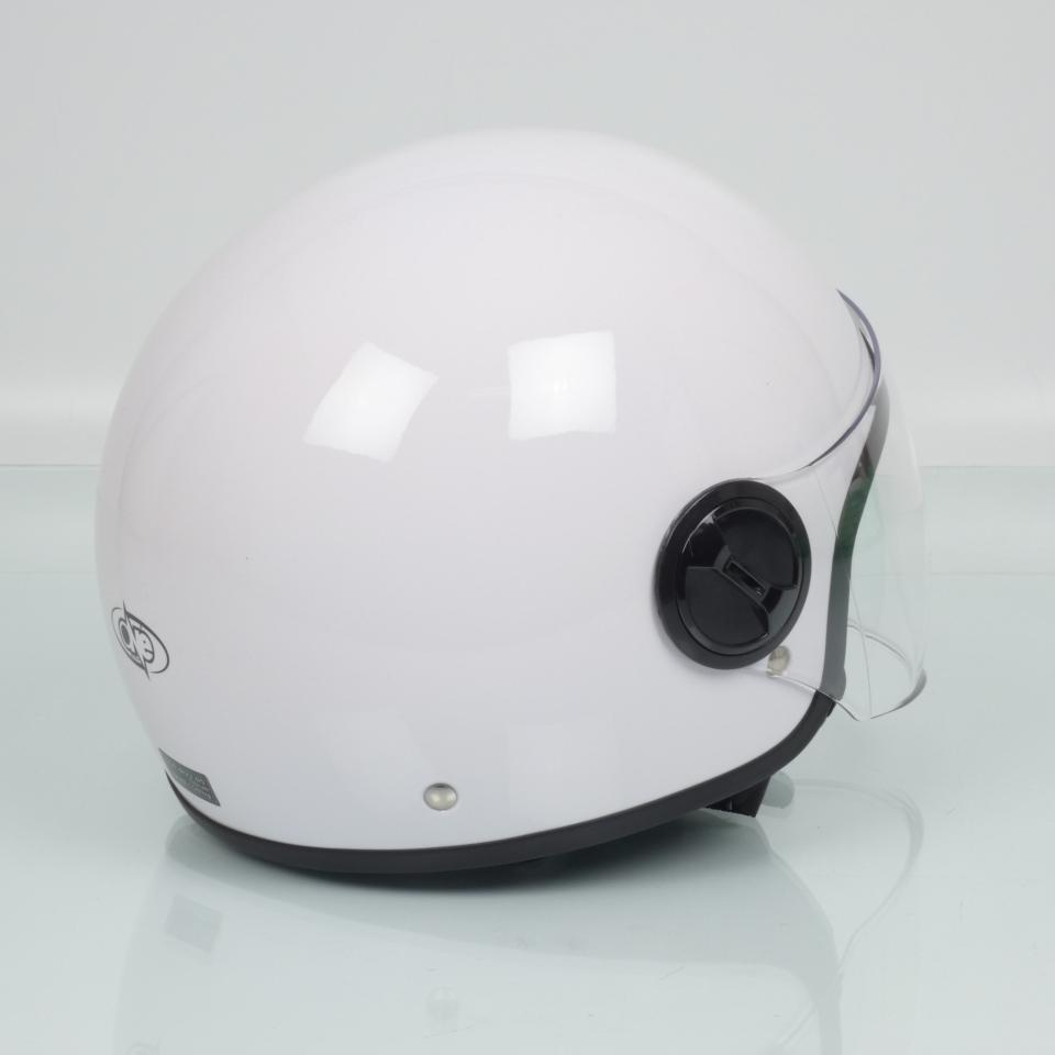 Casque jet One pour Enfant One Taille L Lift blanc brillant / 58cm Neuf