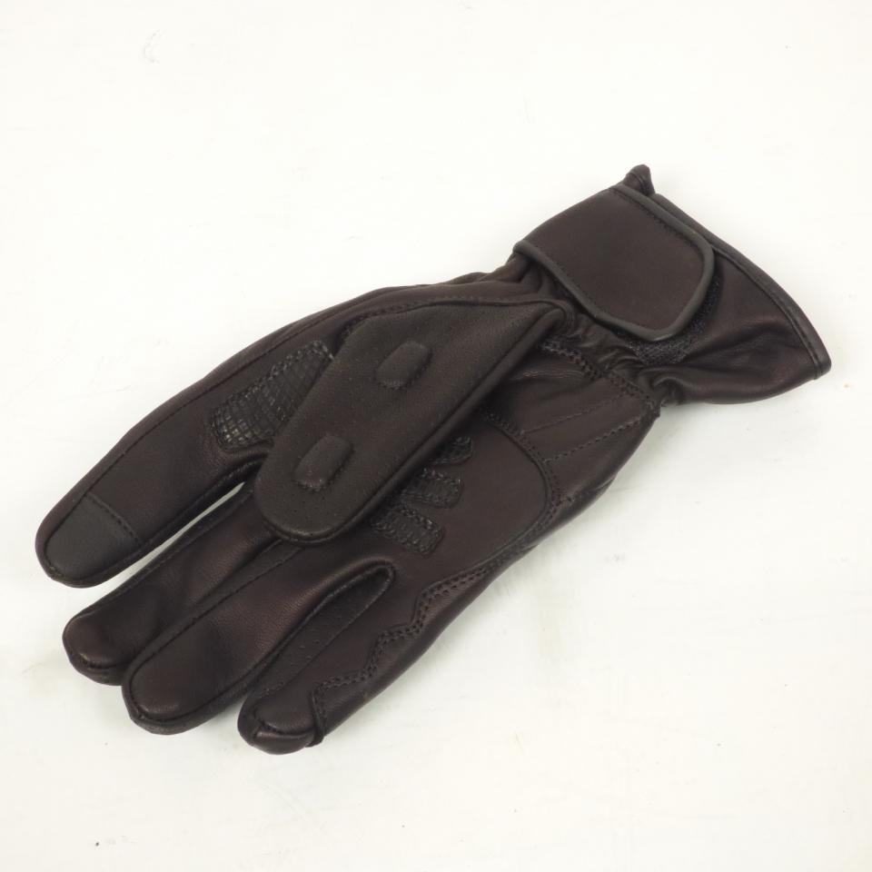 Gant taille XL en cuir perforé noir pour VTT vélo ou moto cross NON homologué