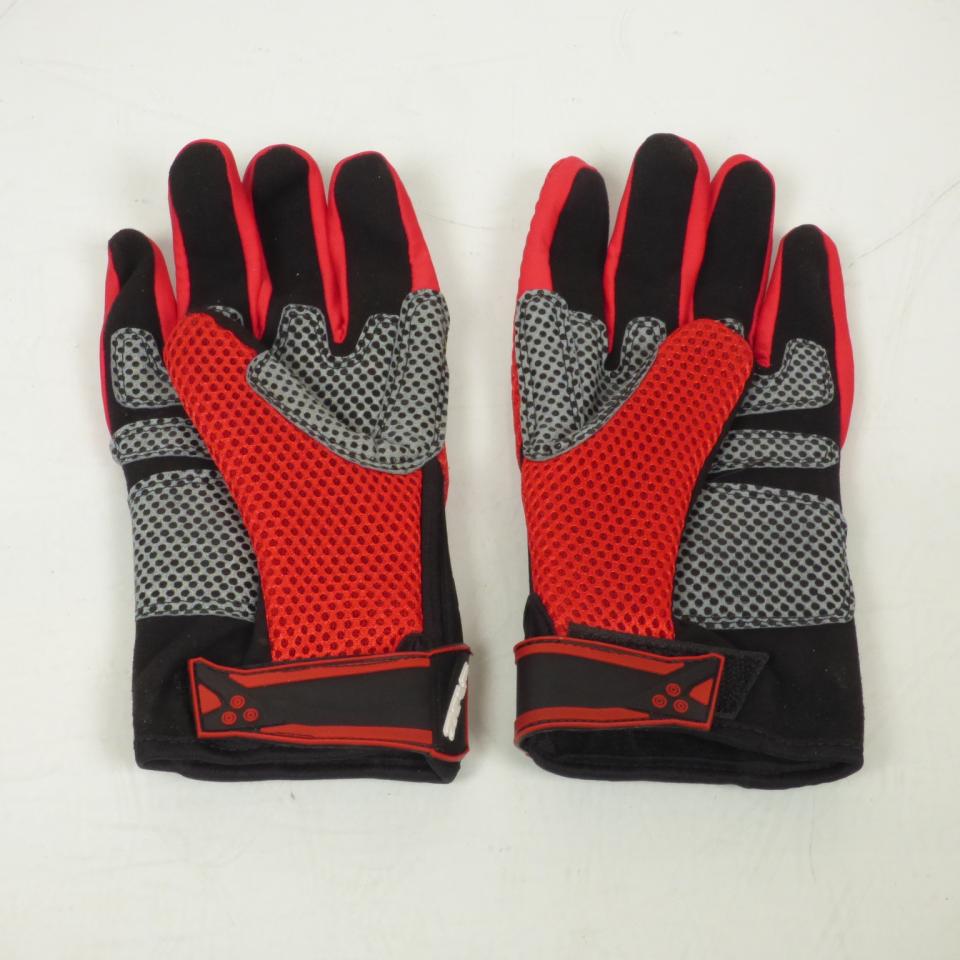 Gant Trap pour VTT ou moto cross rouge Taille L non homologué tout terrain Neuf