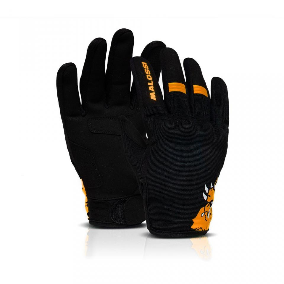 Gant moto route été Malossi M-Gloves Orange pour homme / femme Taille XS Neuf