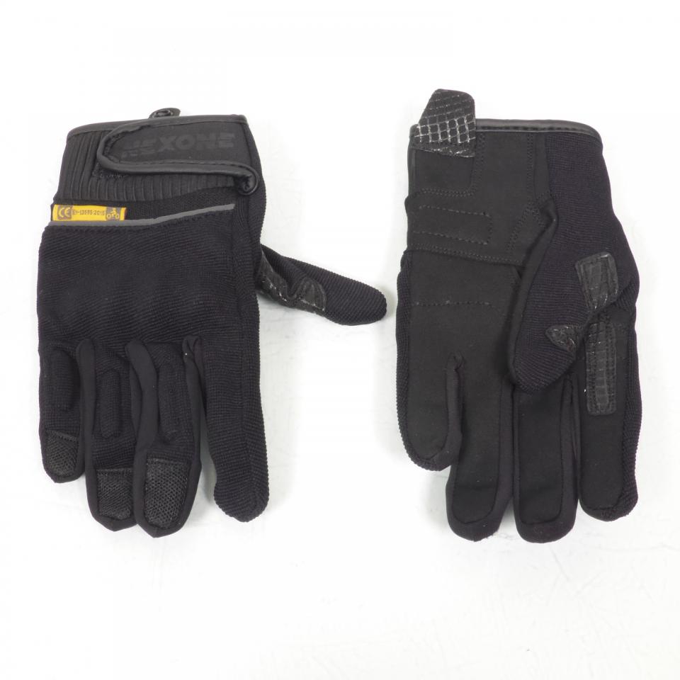 Gant pour moto route été textile Femme Nexone Palerme noir taille XS Homologué CE
