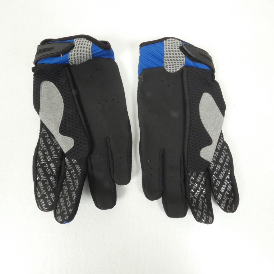 Paire Gant moto-cross VTT bleu S-Line pour homme / femme Taille M GAN099BM Neuf