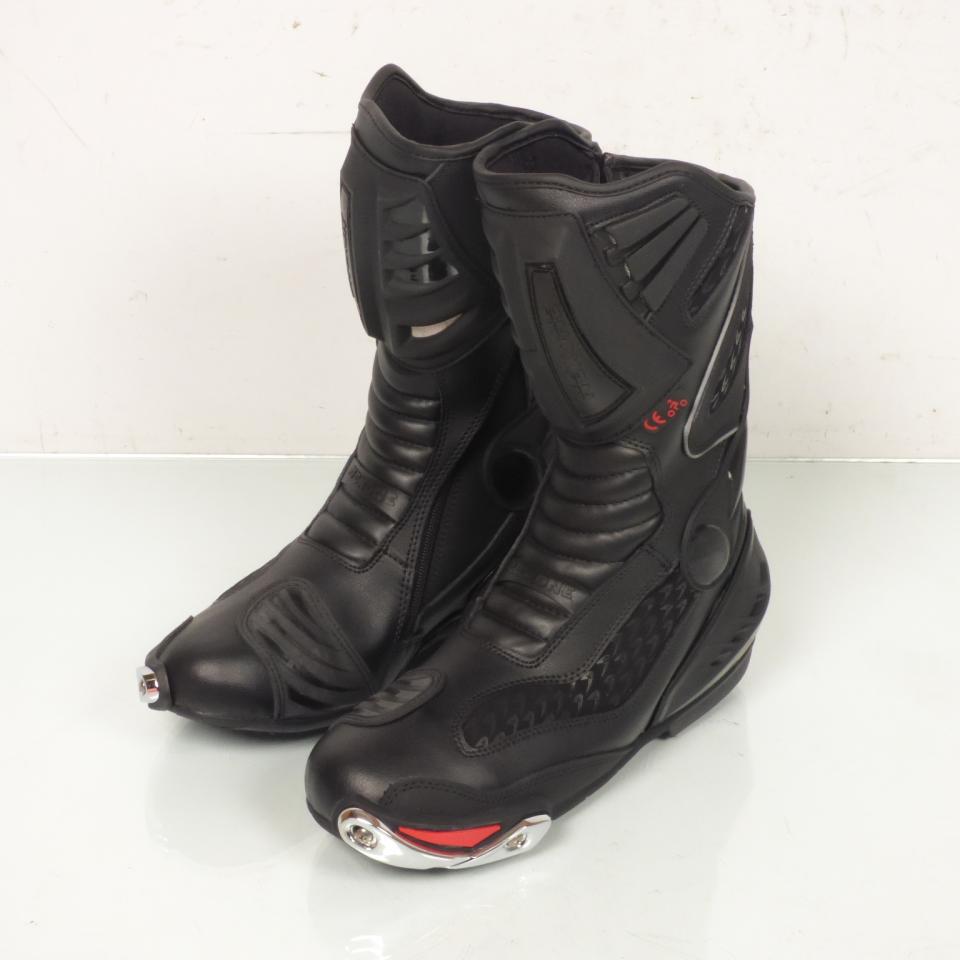 Botte moto route sport race pour homme Nexone Taille 44 Neuf noir