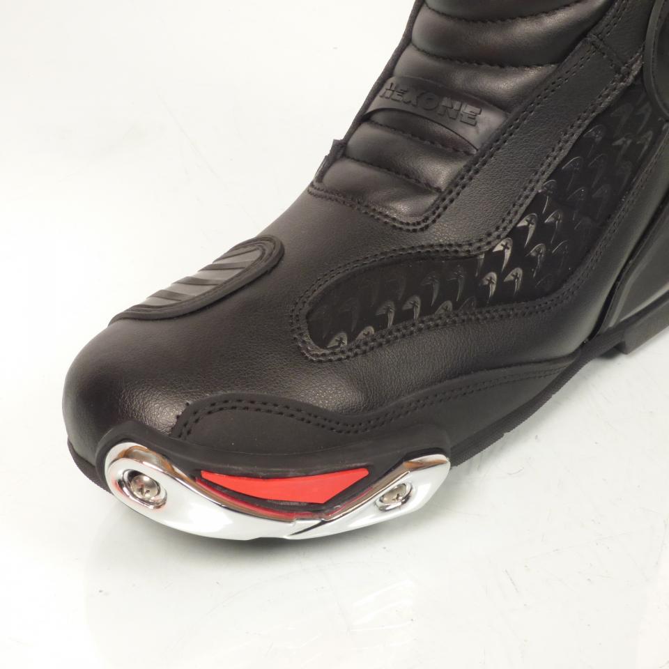 Botte moto route sport race pour homme Nexone Taille 44 Neuf noir