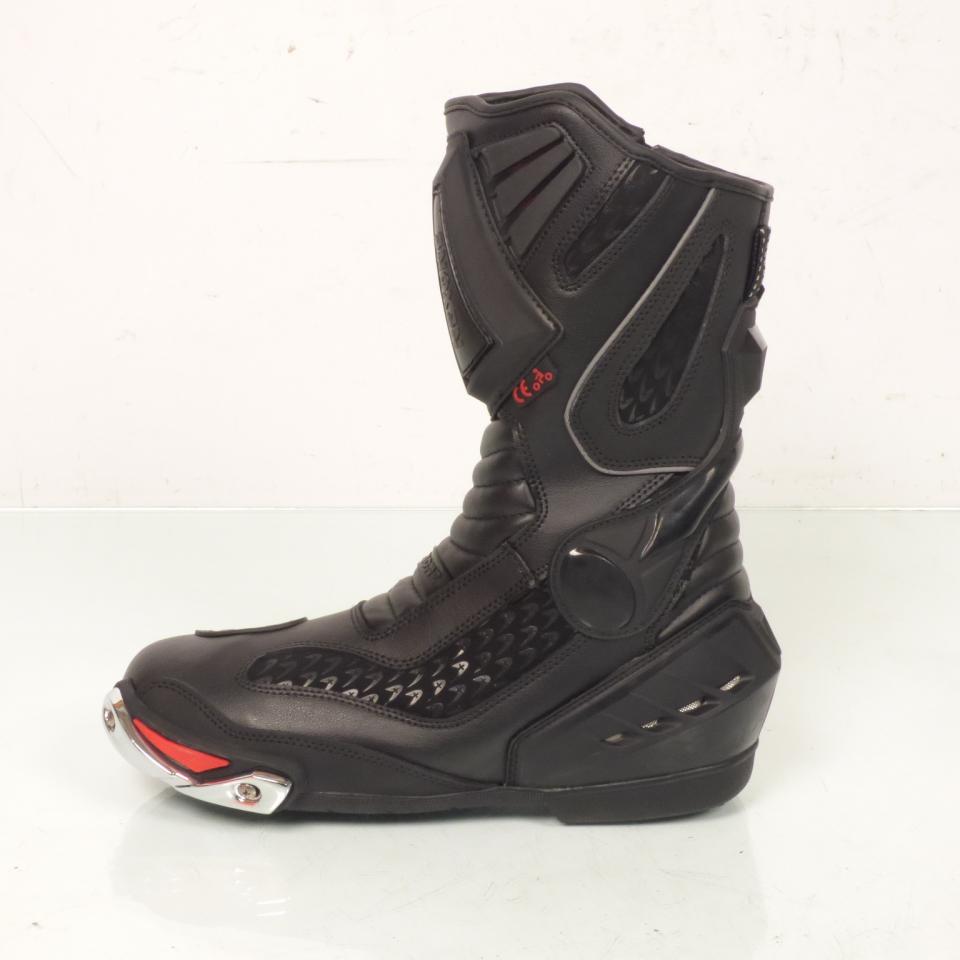 Botte moto route sport race pour homme Nexone Taille 44 Neuf noir