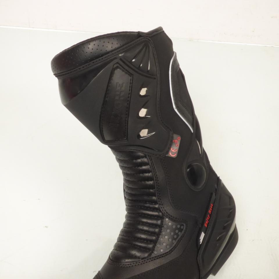 Botte moto route Sports / Touring race pour homme Nexone Taille 44 Neuf noir