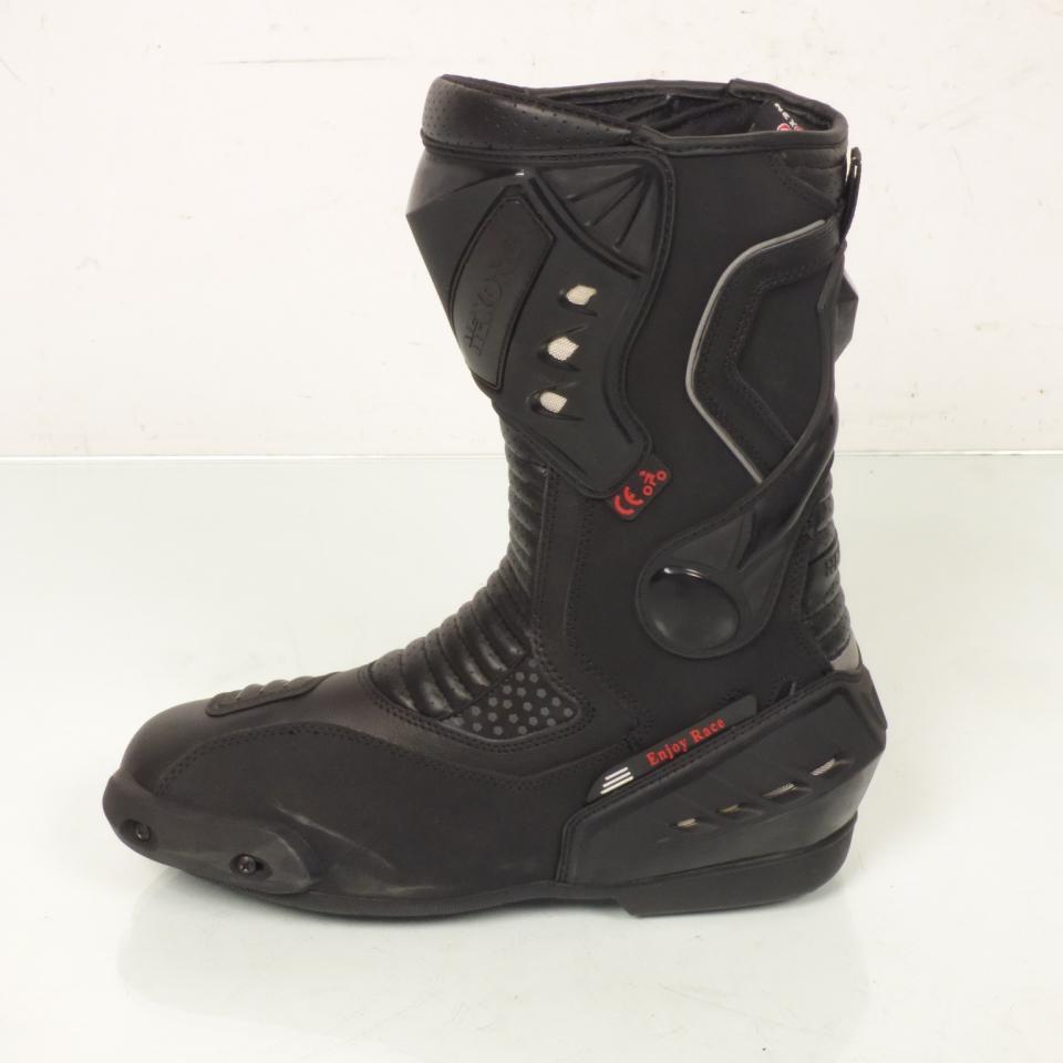 Botte moto route Sports / Touring race pour homme Nexone Taille 44 Neuf noir