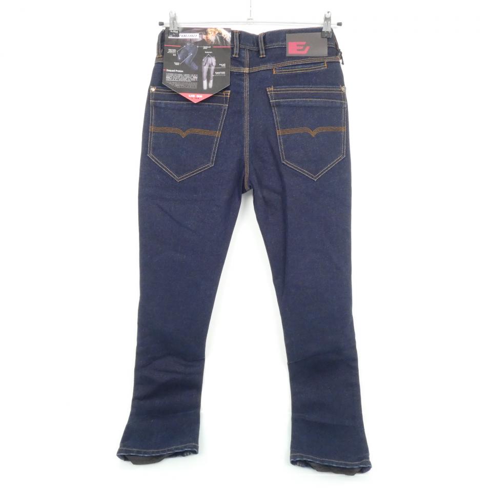 Pantalon moto route femme Esquad Denim Ultimate Blue Taille L 42 EU 28 US Neuf