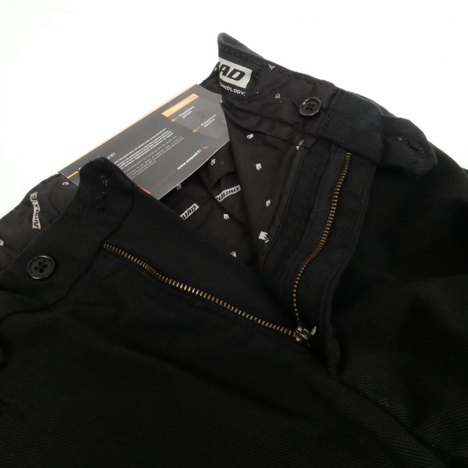 Pantalon moto route homme élégant Esquad Riviera Black Taille L 44 EU 32 US Neuf