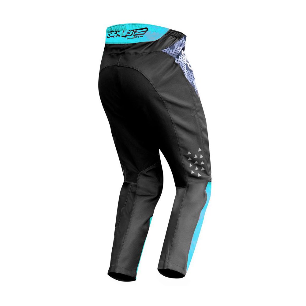 Pantalon moto cross Swaps Camo Kid bleu pour moto enduro TT Taille L enfant Neuf