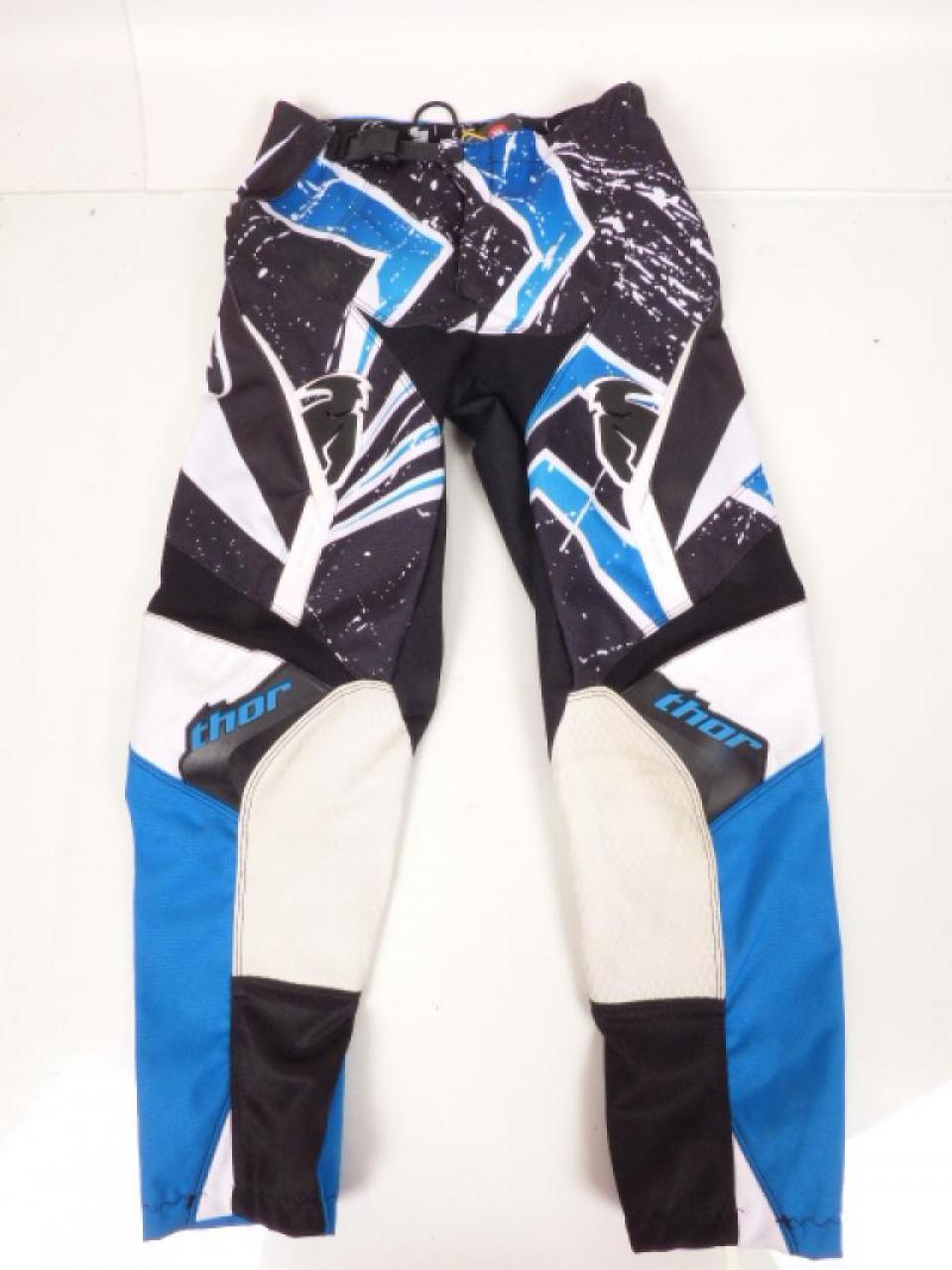 Pantalon de moto cross MX bleu pour enfant Taille 36 12 ans Thor Wedge 2903-0951