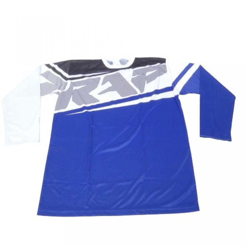 Maillot tee shirt de pour moto cross enduro Taille L 40 Jersey Trap man blue indigo