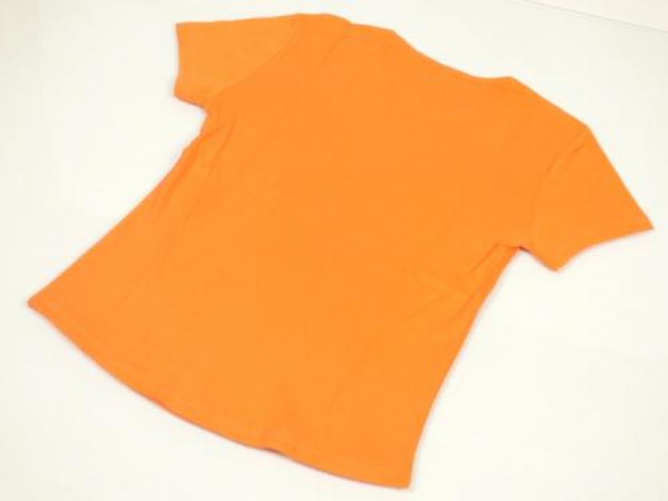 T-Shirt femme TYPO WOMAN orange de marque FIVE taille 2 pour Motarde neuf