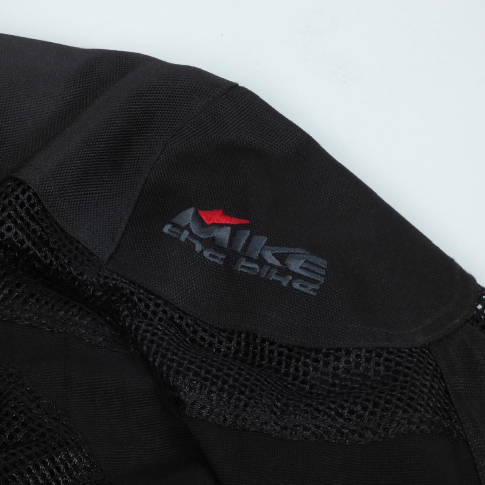 Veste blouson de pour moto été noir Mike the bike Air Evo 2 Taille L maille ventilée