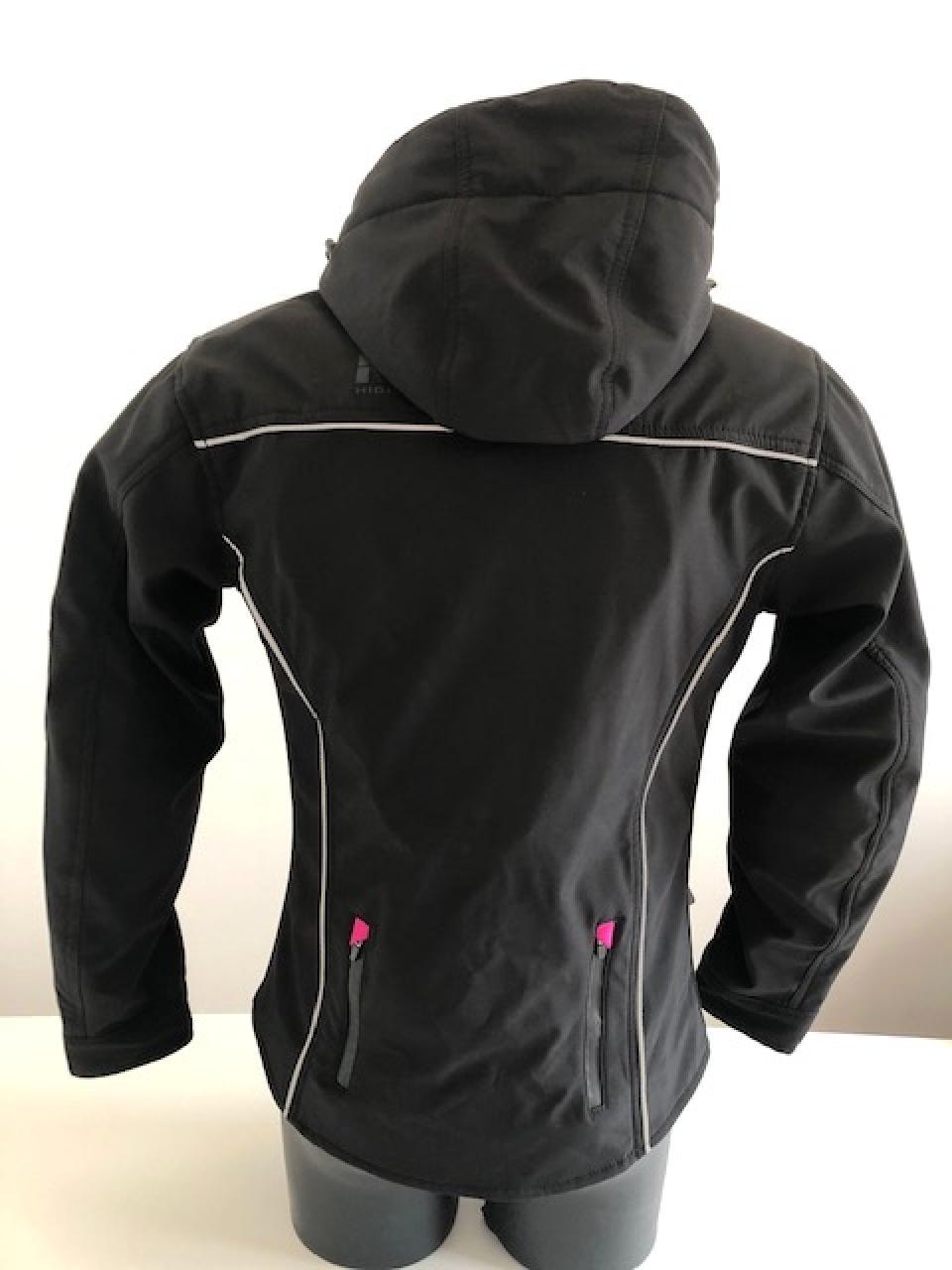 Blouson pour moto Femme Nexone Soft Shell taille S (36) noir protection homologuée CE