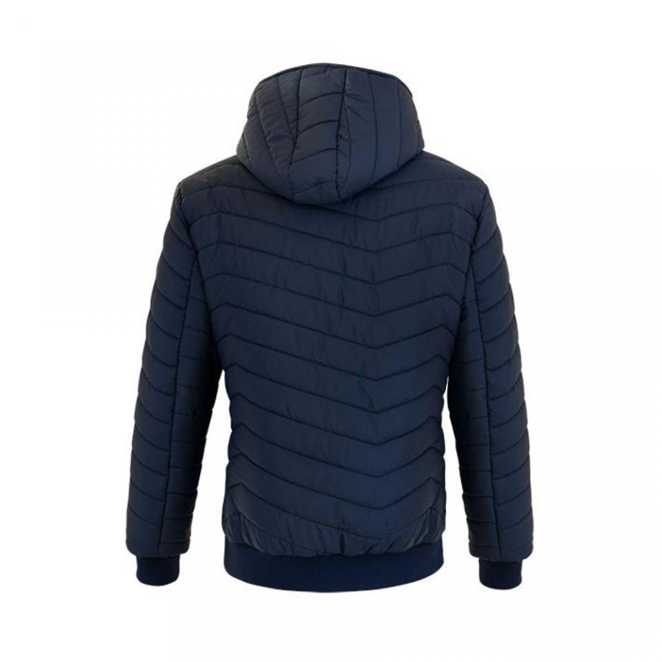 Blouson veste moto S-Line Puffy Doudoune Élysée bleu marine homme femme taille L