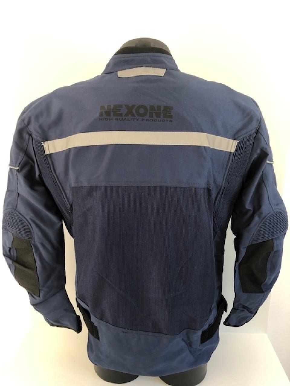 Blouson veste pour moto Homme Nexone Eté Flavio bleu Textile  Taille S homologué CE
