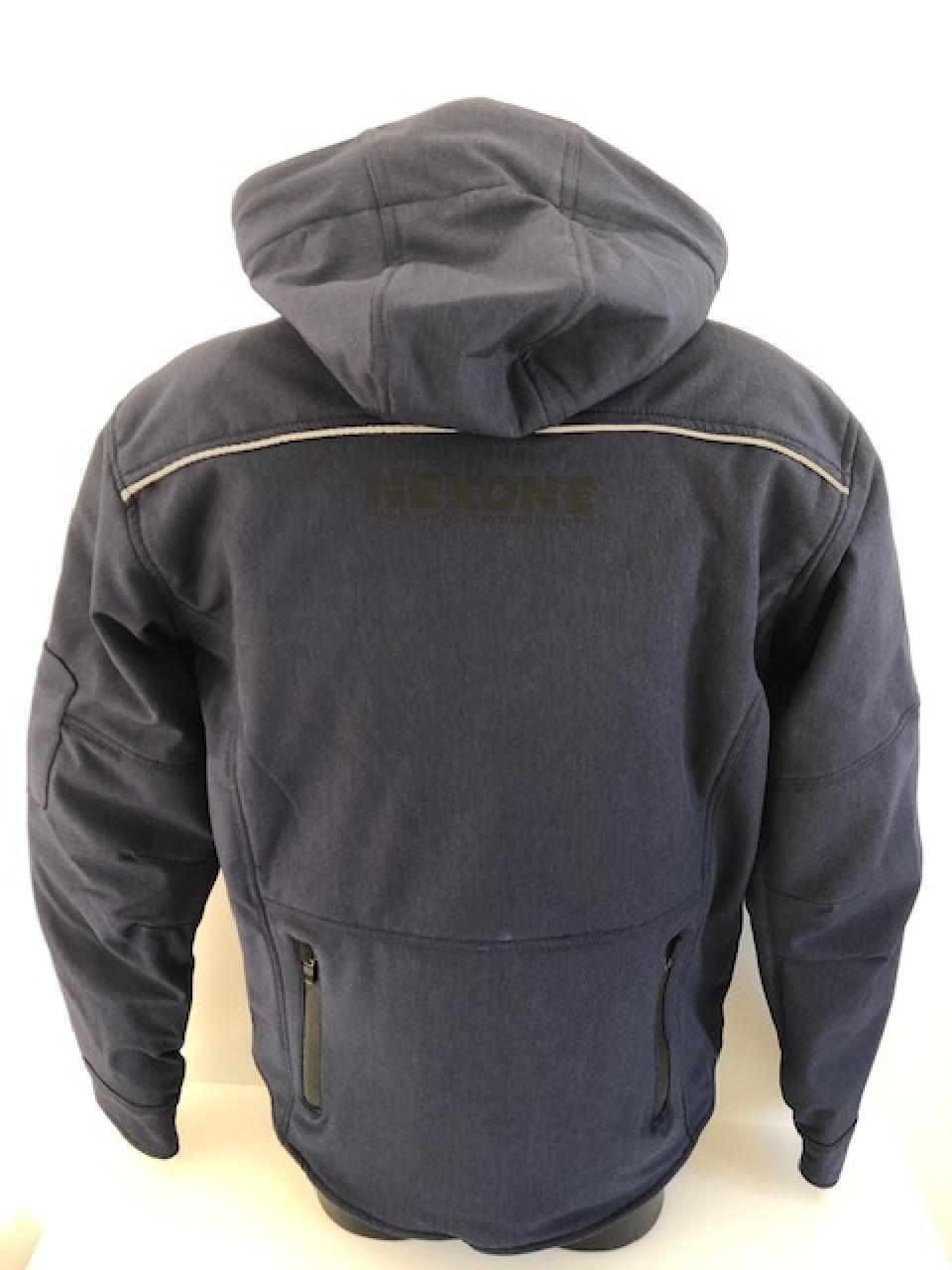 Blouson veste pour moto Homme Nexone Soft-Shell bleu Soft Shell Taille S homologué CE