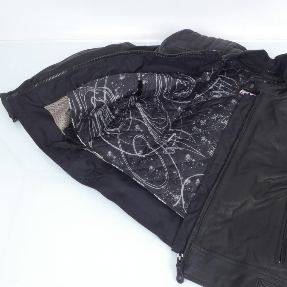 Blouson veste pour moto Homme Nexone Cuir Giorgio Noir Taille XL homologué CE Neuf