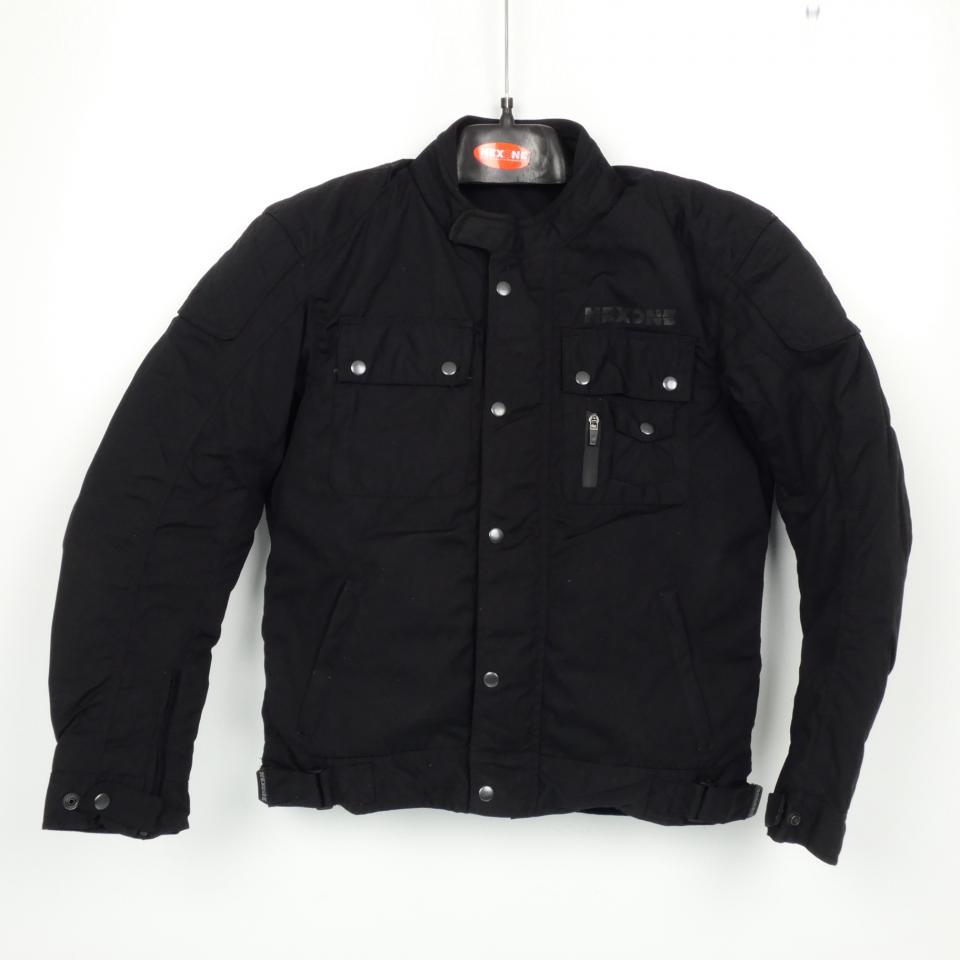 Blouson veste moto pour homme Nexone textile Hugo noir Taille S homologué CE neuf