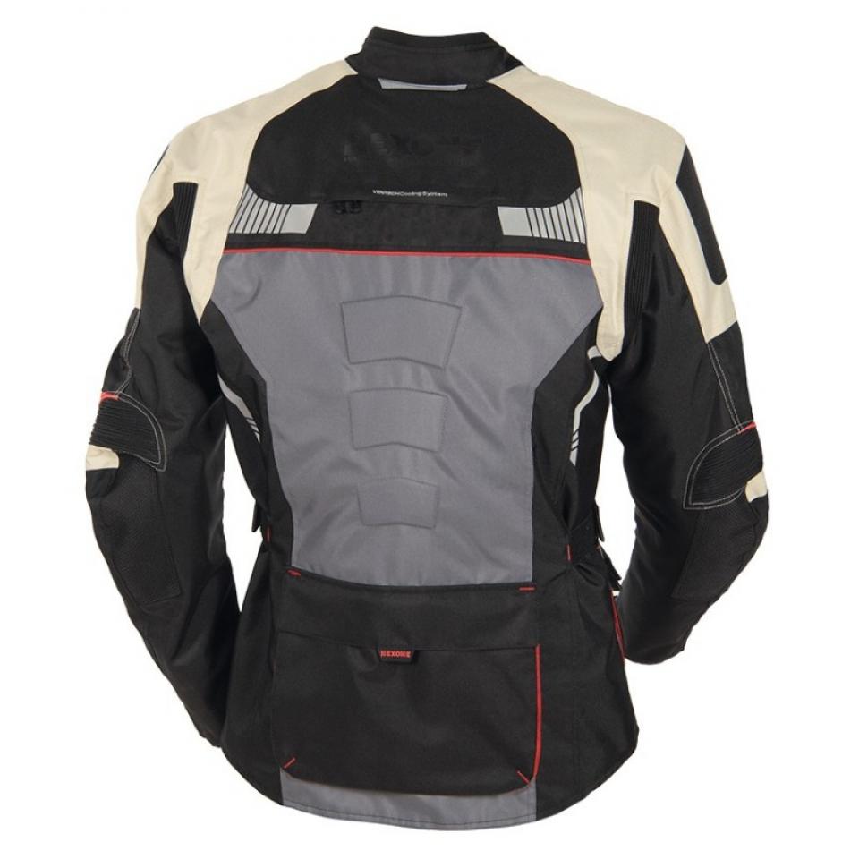 Blouson veste moto Nexone Touring Adventure 4 saisons pour homme Taille L beige bleu et rouge Neuf