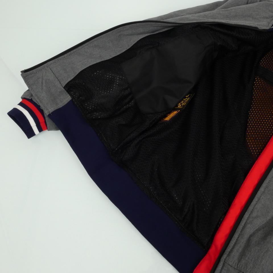 Blouson veste moto Nexone urbain Mi-saison Gianni pour homme Taille L softshell gris Neuf