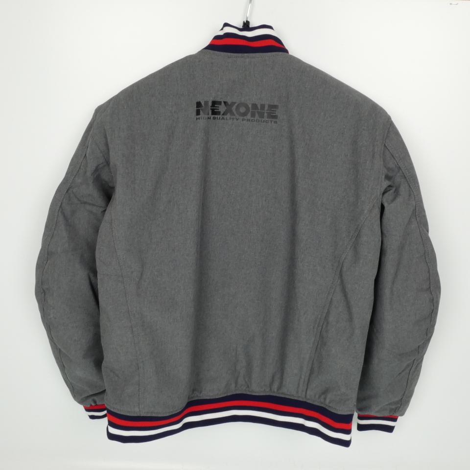 Blouson veste moto Nexone urbain Mi-saison Gianni pour homme Taille XXL 2XL softshell gris Neuf