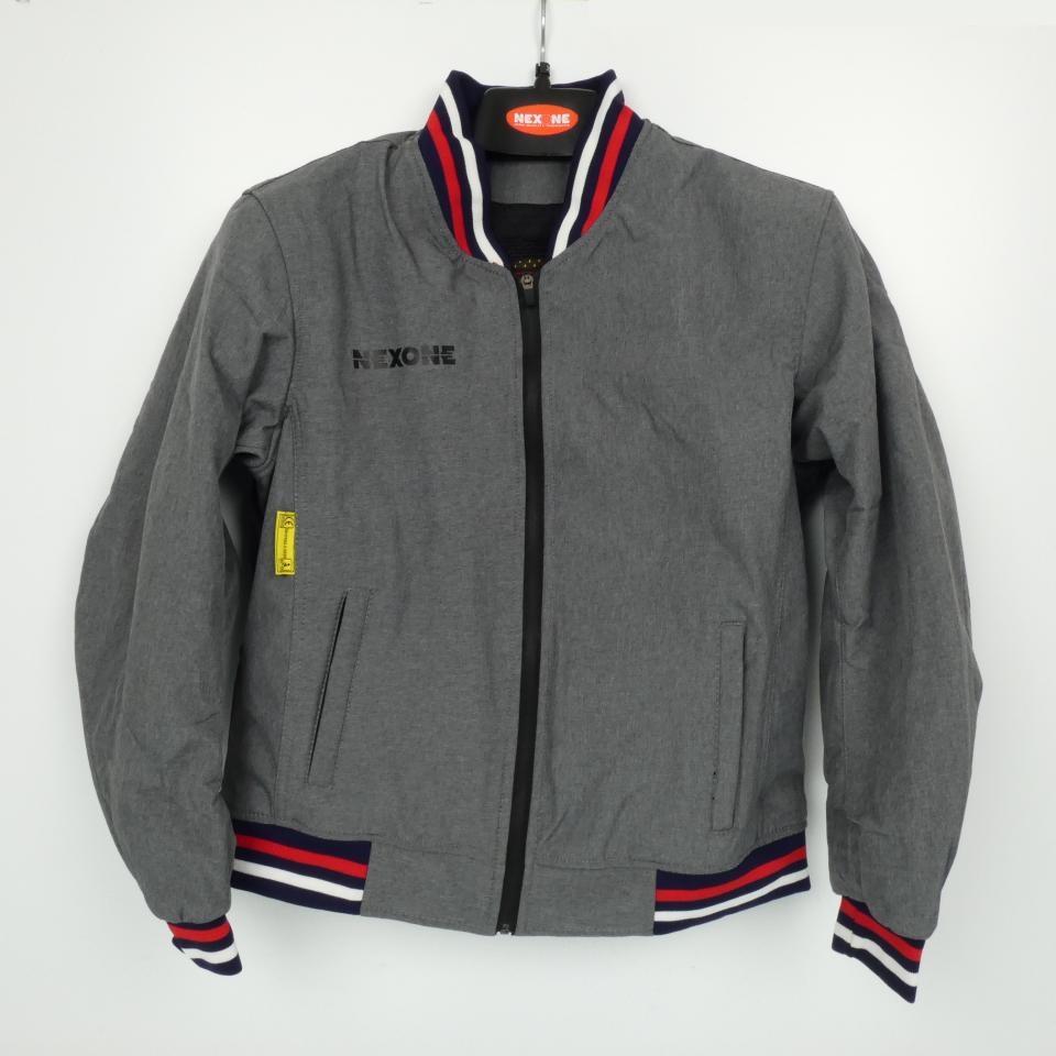 Blouson veste moto Nexone urbain Mi-saison Gianni pour homme Taille M softshell gris Neuf