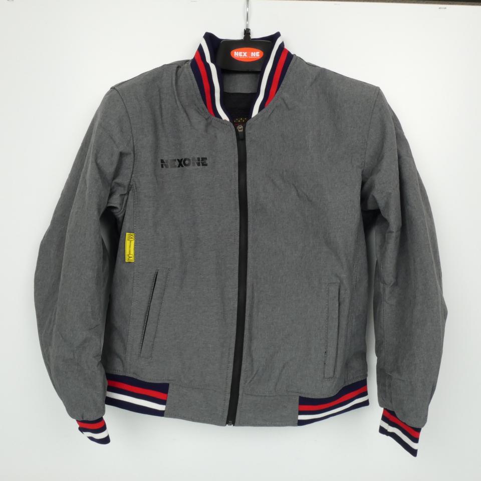 Blouson veste moto Nexone urbain Mi-saison Lena pour femme Taille XL softshell gris Neuf